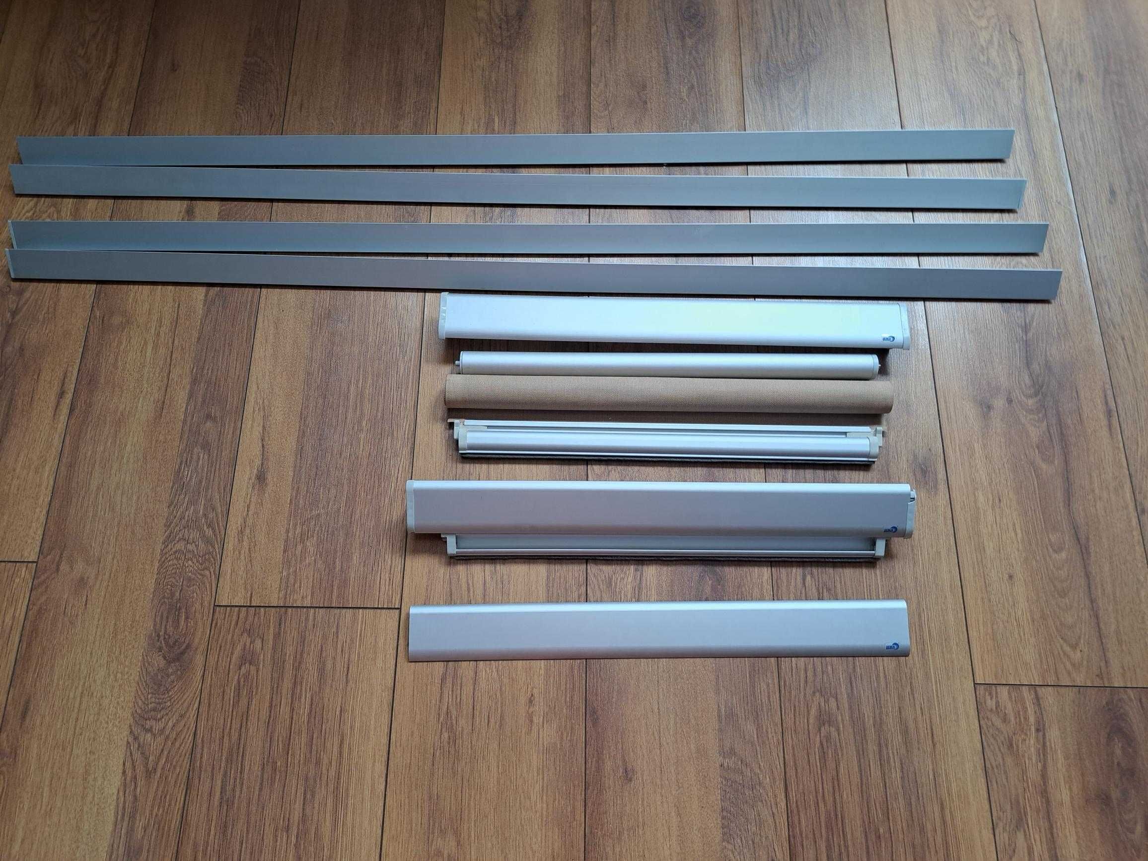 Prowadnice aluminiowe okna dachowego LUNA 60x140