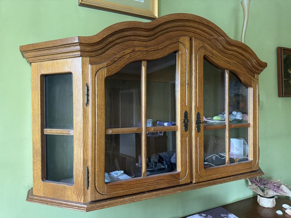 Zestaw mebli dębowych