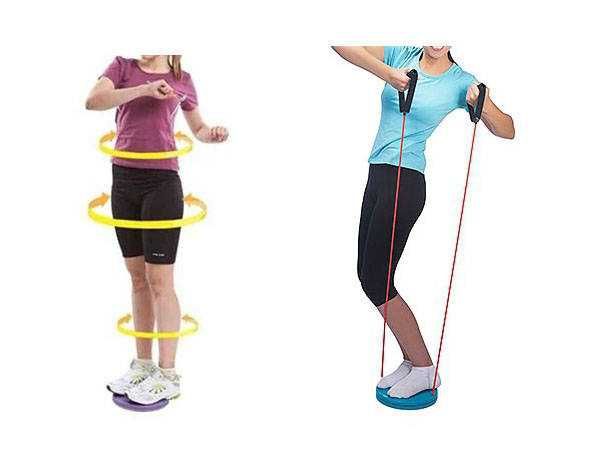 MASAŻER Stóp TWISTER OBROTOWY z Linkami 27cm z gumami Magnesy FITNESS