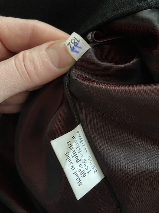 Garnitur męski czarny