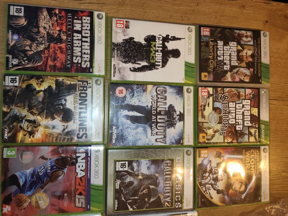 Gry Xbox 360 x360 GTA San Andreas i inne