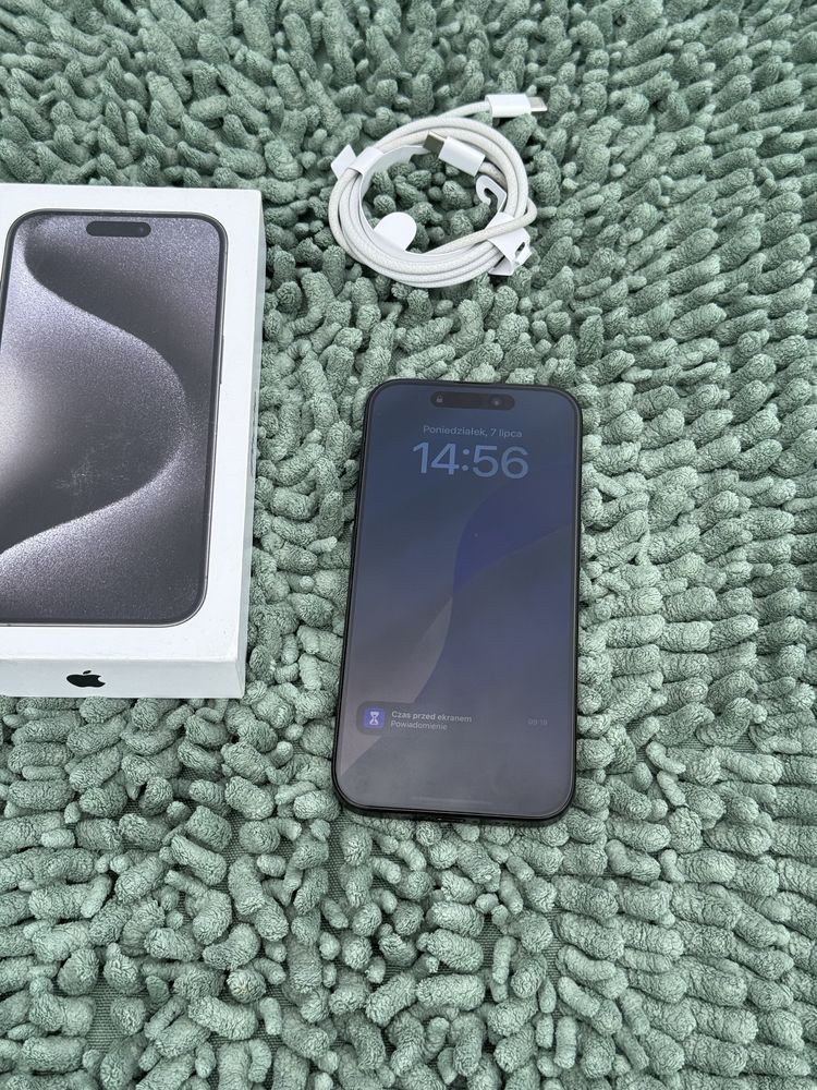 Iphone 15 pro 256gb 92% baterii.