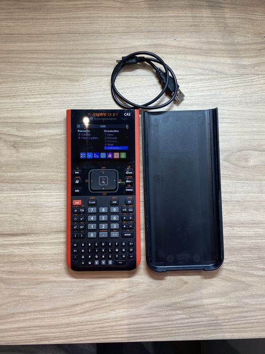 Calculadora TI NSpire CX II-T Cas vermelha