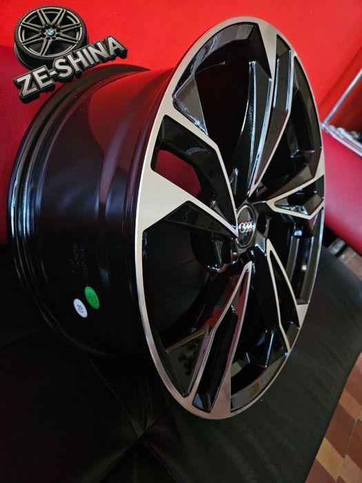 нові Диски R18 5x112 Audi A4 A5 A6 A7 A8 Q5 Gloss Black