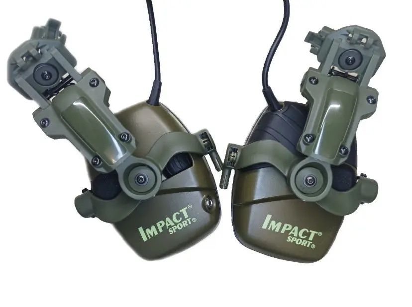Навушники Howard Impact Sport Green+Кріплення (Чебурашки)+батарейки