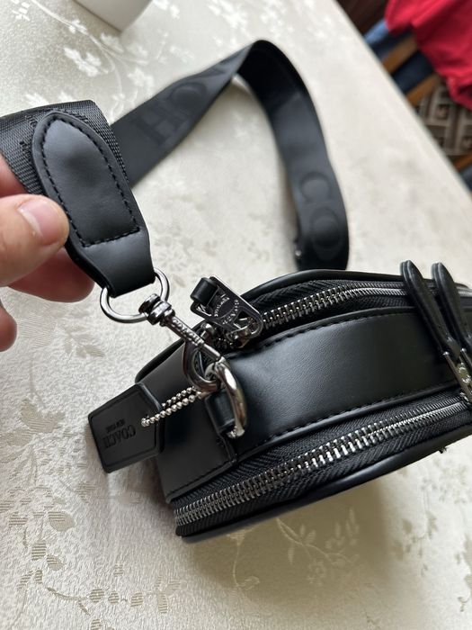 Сумка Coach 2025 коуч коач месенжер шкіряний через плече