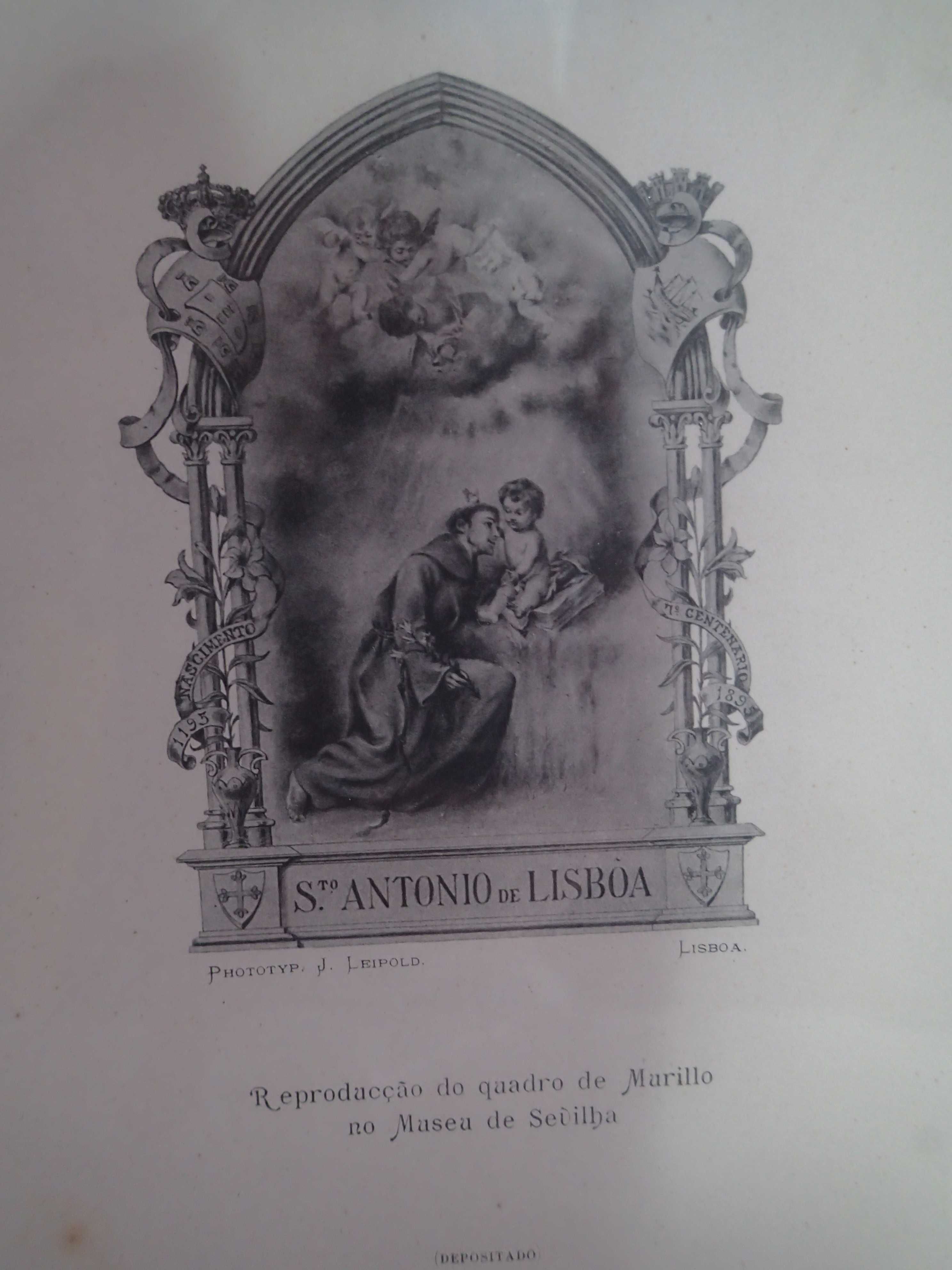 Gravura de  Santo António