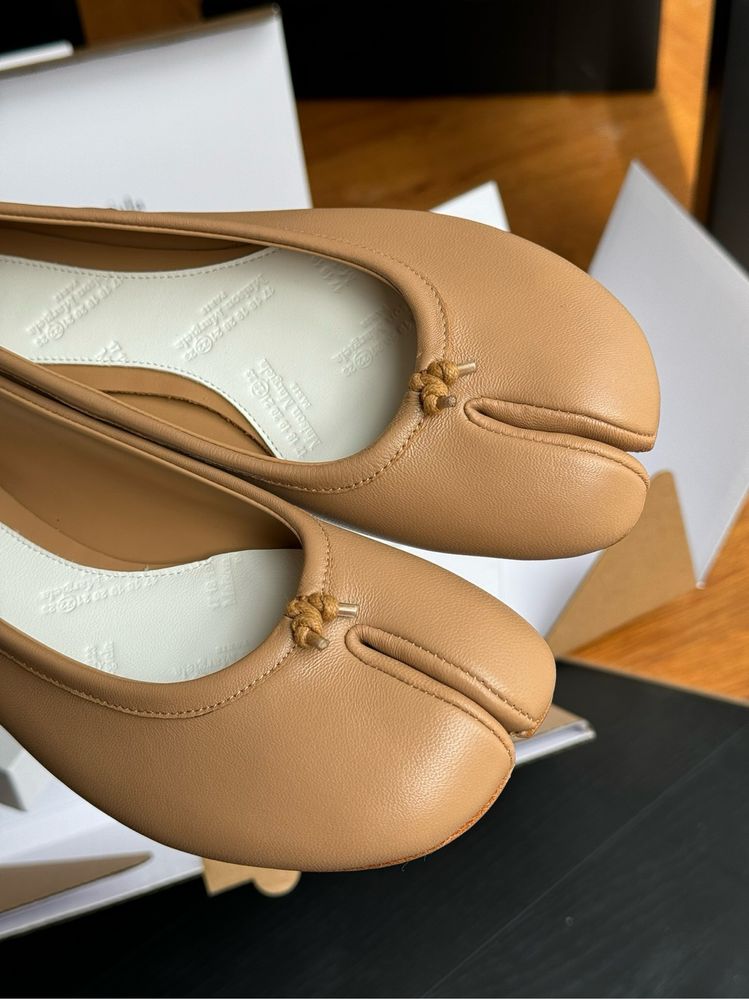 Бежеві балетки табі таби Tabi Ballerinas Maison Margiela 36-40