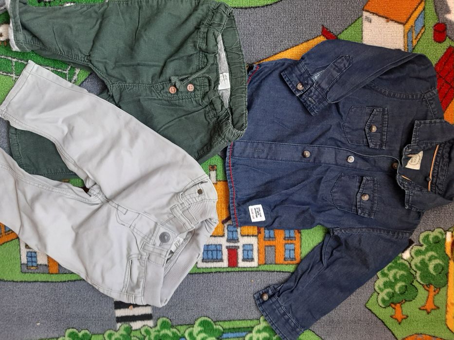 Paka ubranek dla chłopca rozmiar 68