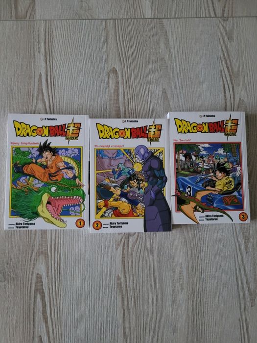 Dragon Ball Super tomy 1-3