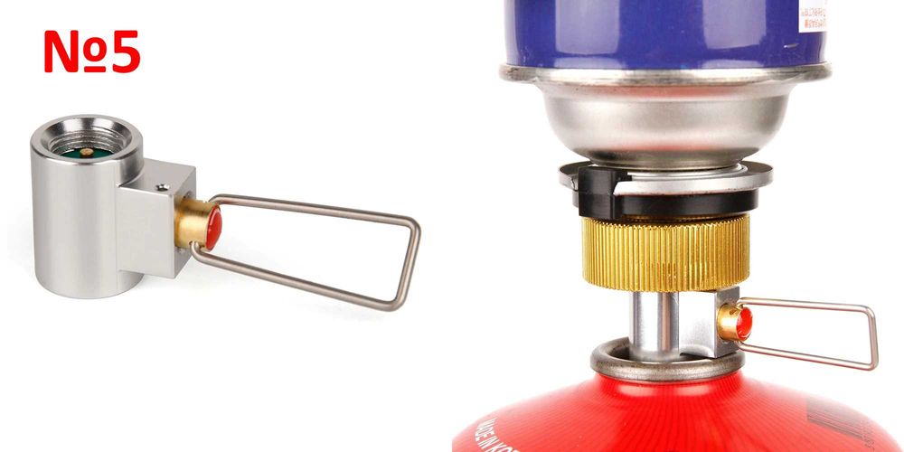 Перехідник для заправки туристичних газових балонів