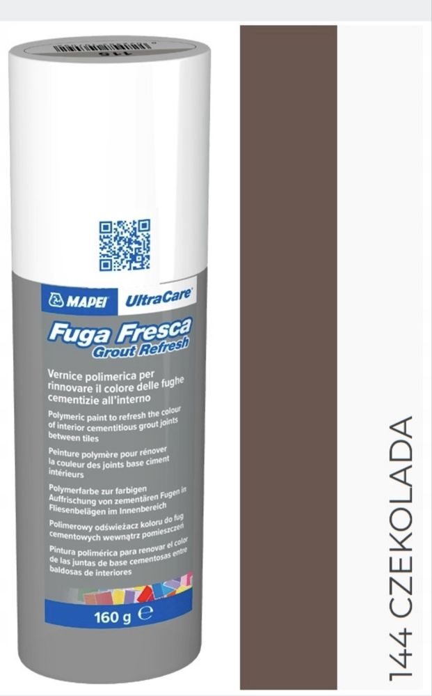 Fuga fresca Mapei polimerowy renowator koloru do fug cementowych nowy