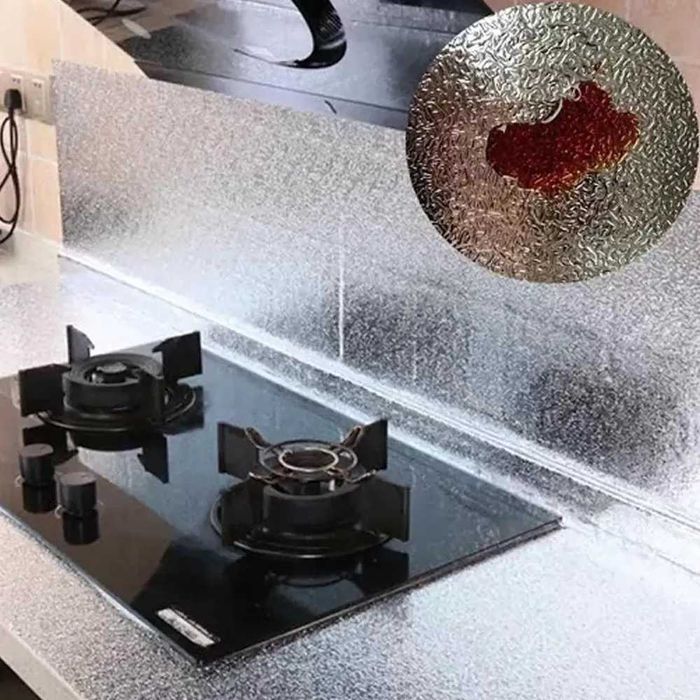 Кухонна фольга 5 м х 60см самоклеюча для кухонних поверхонь