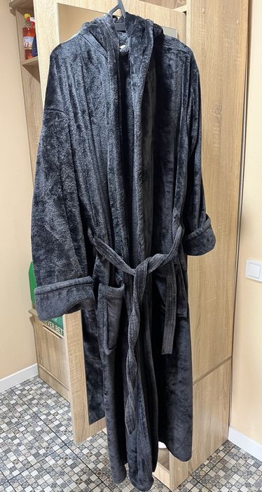 Махровий халат великого розміру