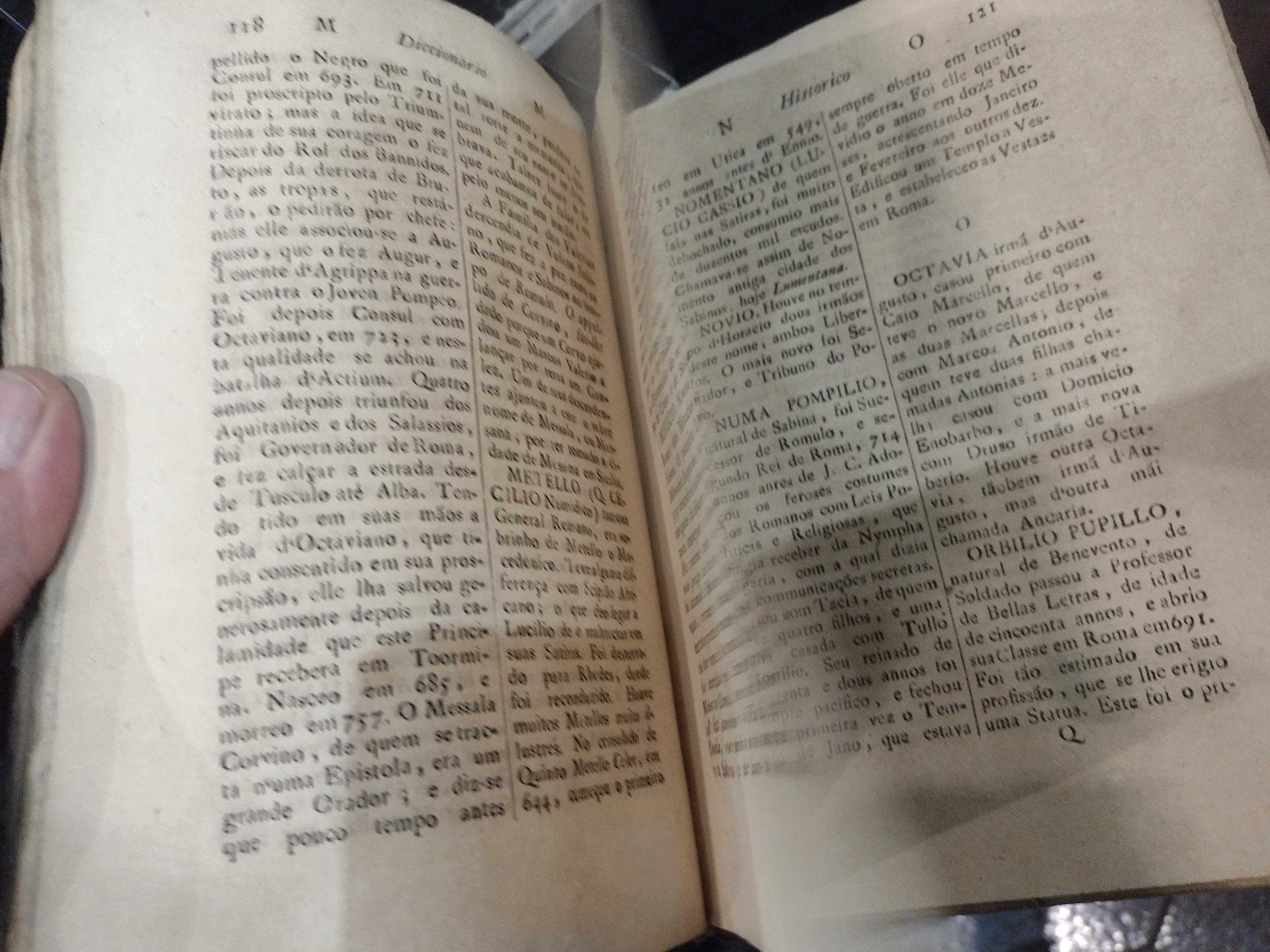 Diccionario Mythologico, Histórico e Geografico - José Bento Said 1822