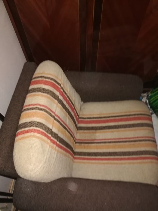Poltrona sofá de um lugar vintage anos 60/70