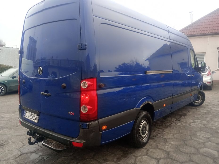 VW crafter max 2012 r 2.0 TDI 160 km, 3,5 t na haku,klima,hak