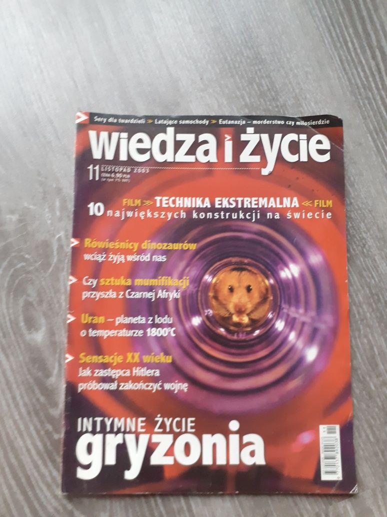 Czasopismo Wiedza i życie nr6/2003