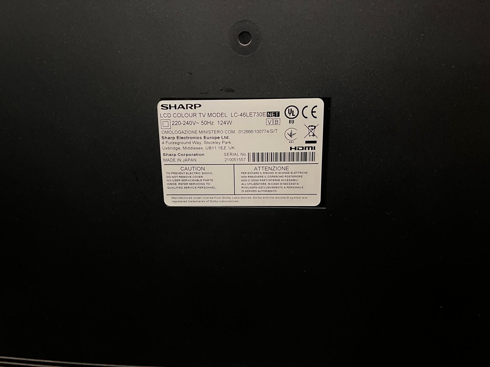 Telewizor Sharp 46LE730E