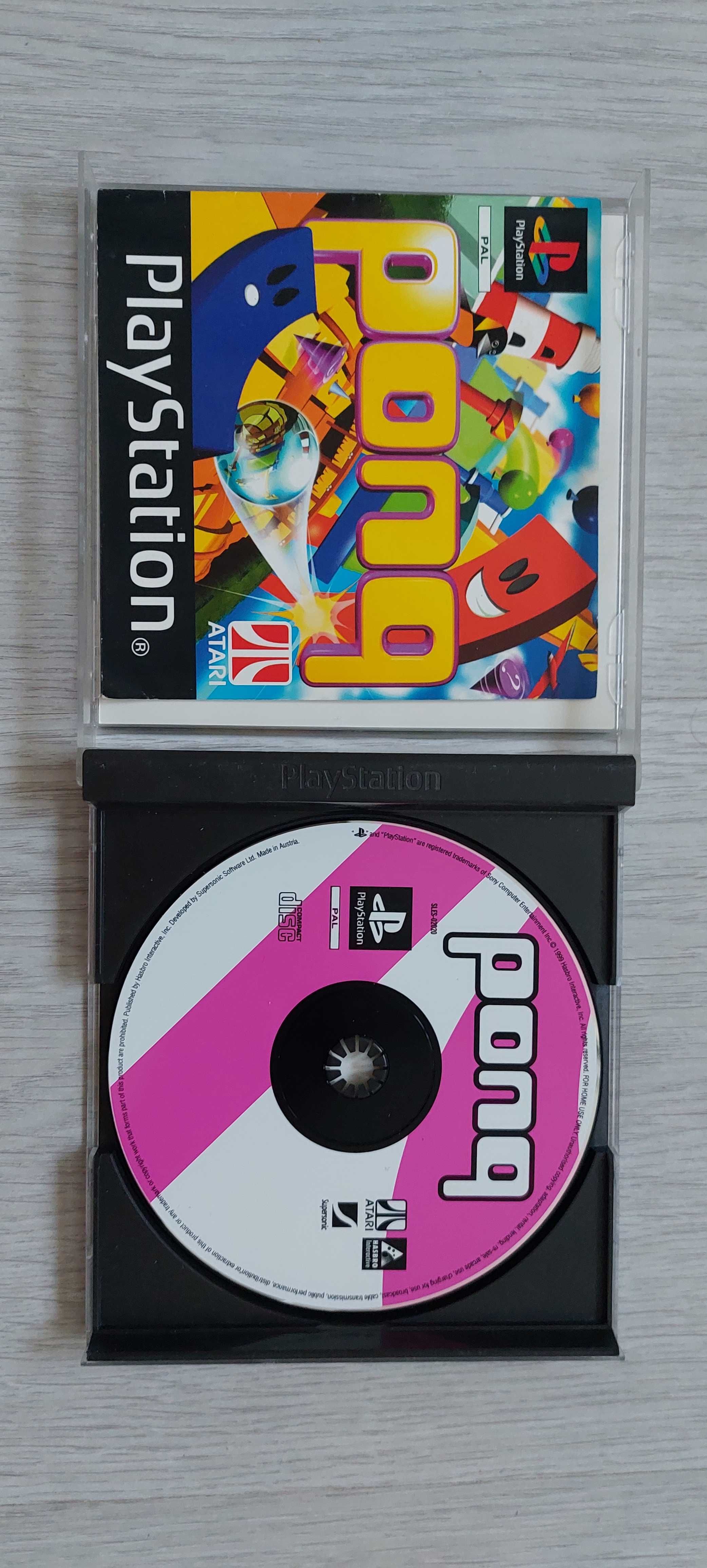 Gra Pong na ps1 ps2 ps3