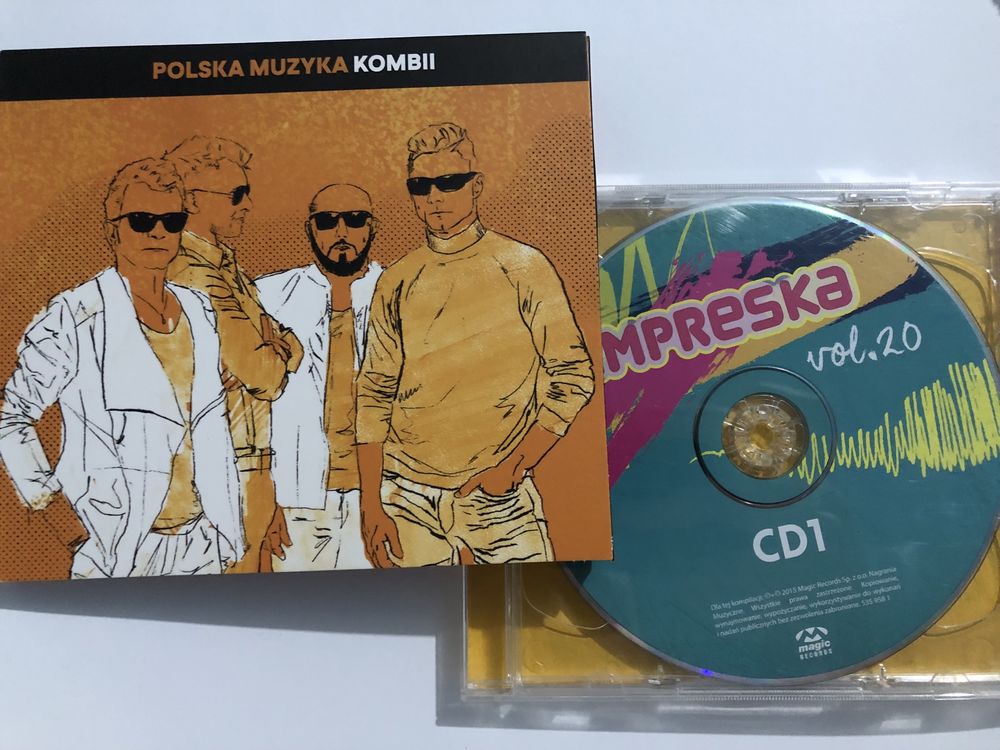 Polska muzyka kombi + druga płyta gratis