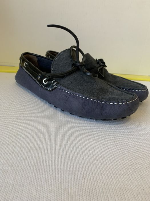 Zara Man мокасины муж кожа/ замша Р 42 стелька 27 см Пр-во Португалия