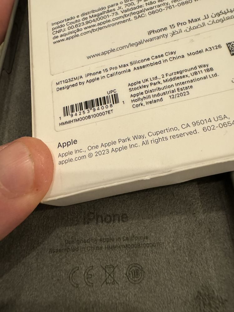 Capa iPhone 14 pro max transparente