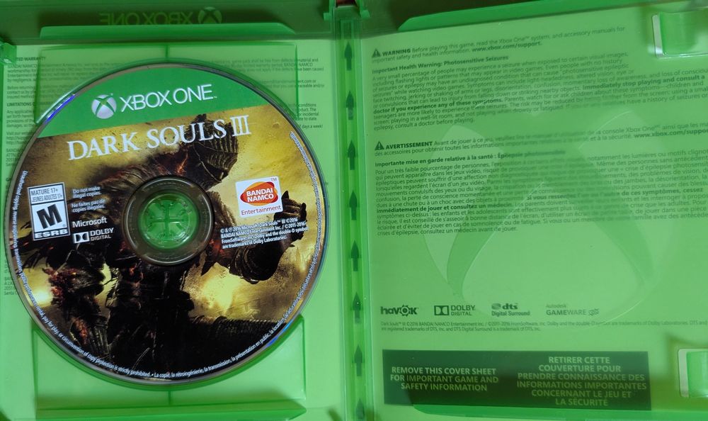 Dark Souls III для Xbox one/X