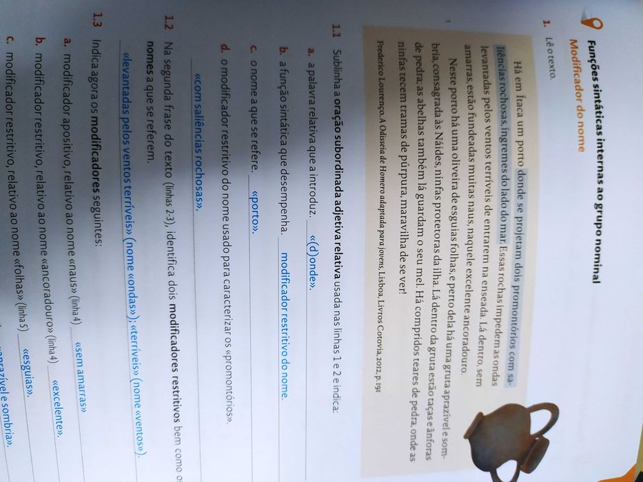 O Mundo em Palavras 9 - 9º ano - Português - VERSÃO DO PROFESSOR