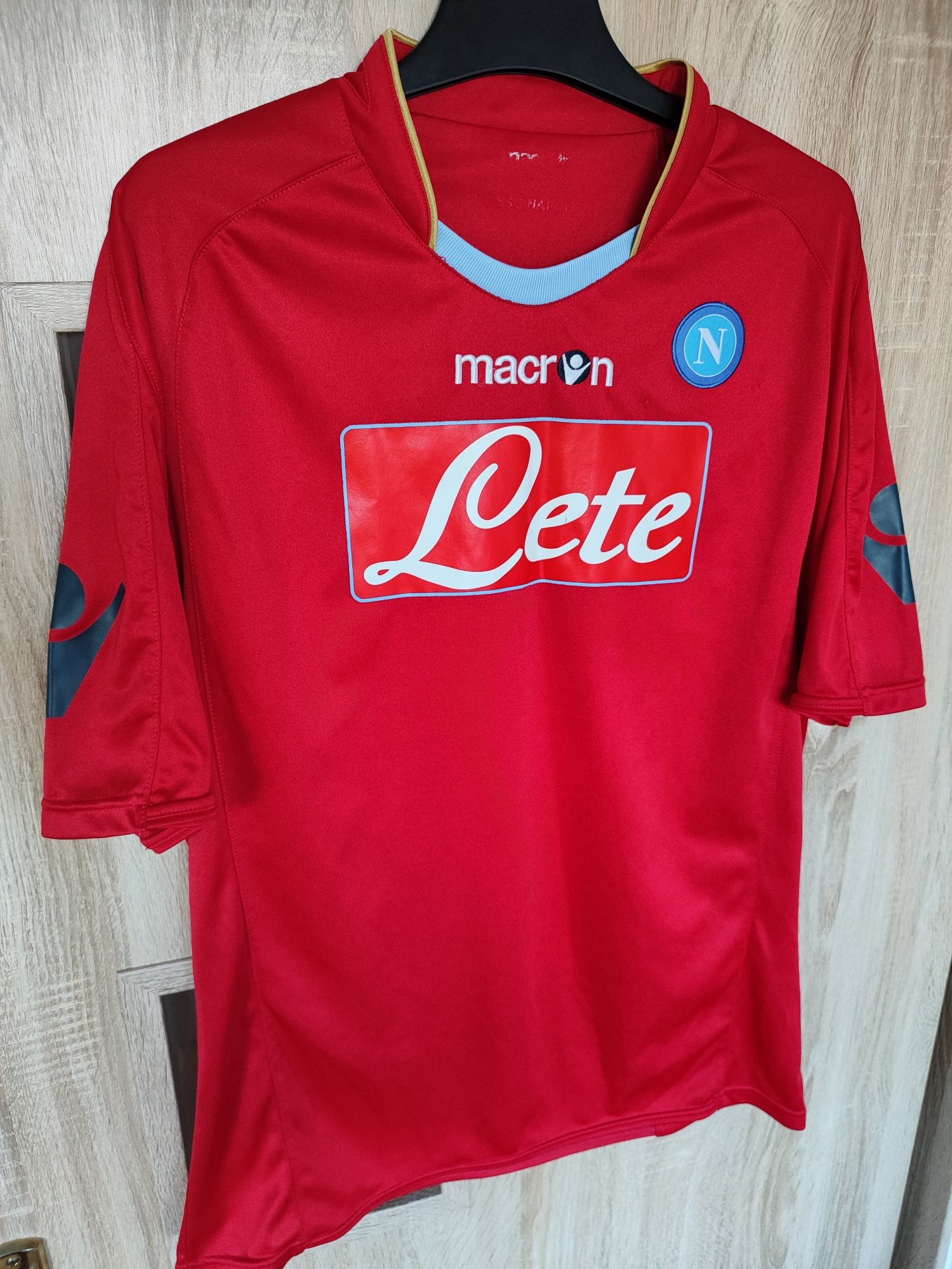 Koszulka piłkarska męska Macron SSC Napoli 2009/10 rozmiar L