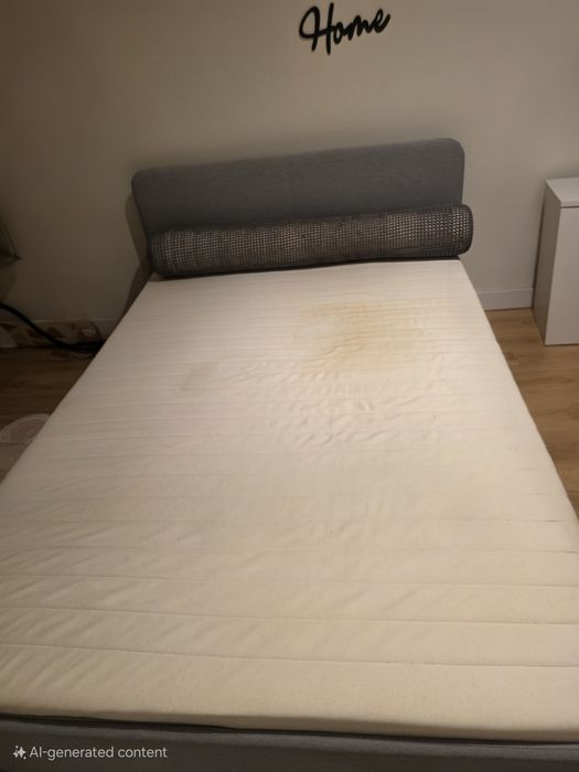 Cama casal e colchao juntos