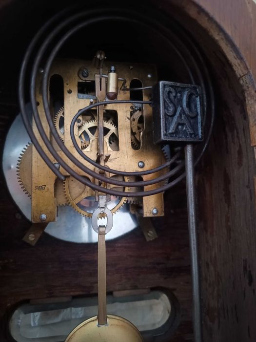 Kominkowy zegar Baba