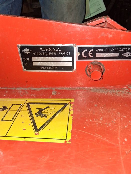 Agregat Brona wirowa Kuhn HRB 252 D