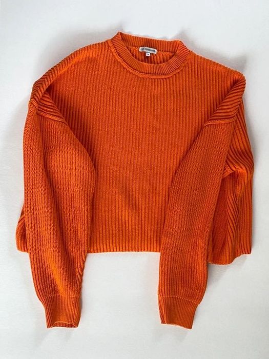 the odder side sweter pomarańczowy