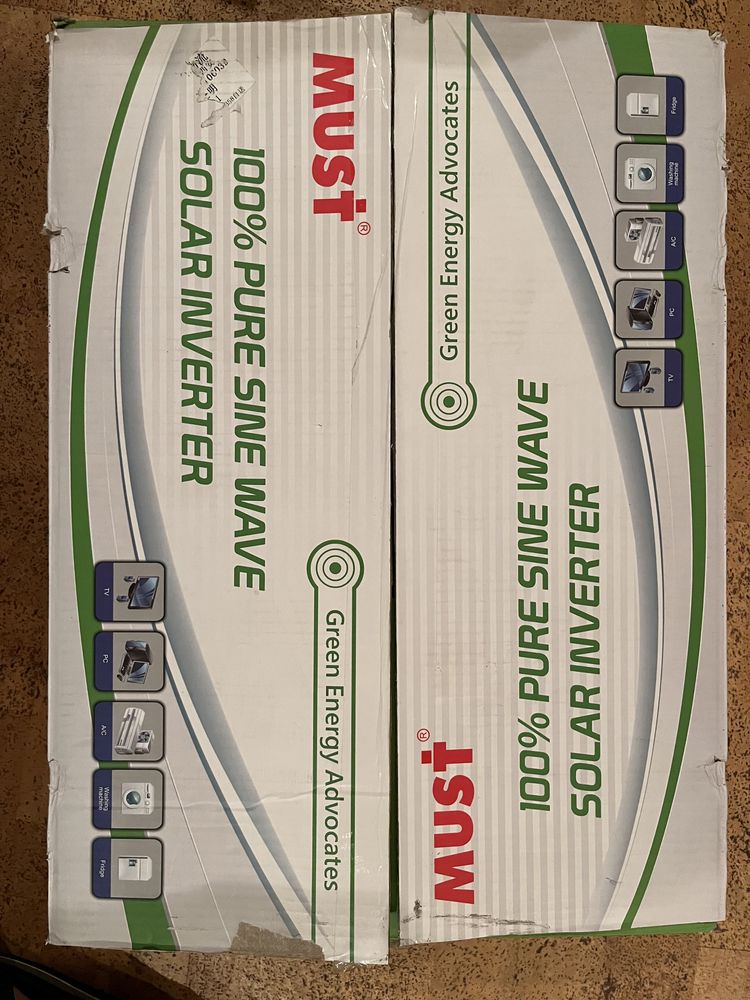 Комплект Інвертор Must PV-18 3024Pro 24v3kv/6kv +Батарея 24/100ah2,8кв