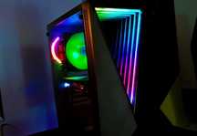 caixa pc kolink void rgb vidro temperado usb 3.0 preta