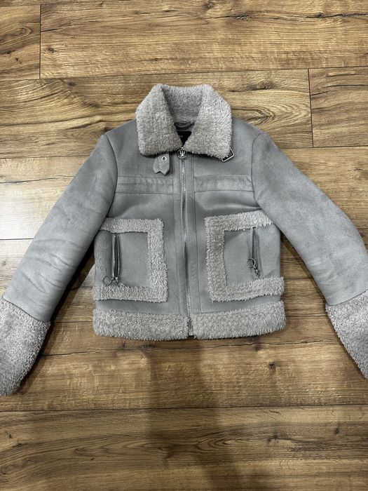 Куртка дубленка Бершка