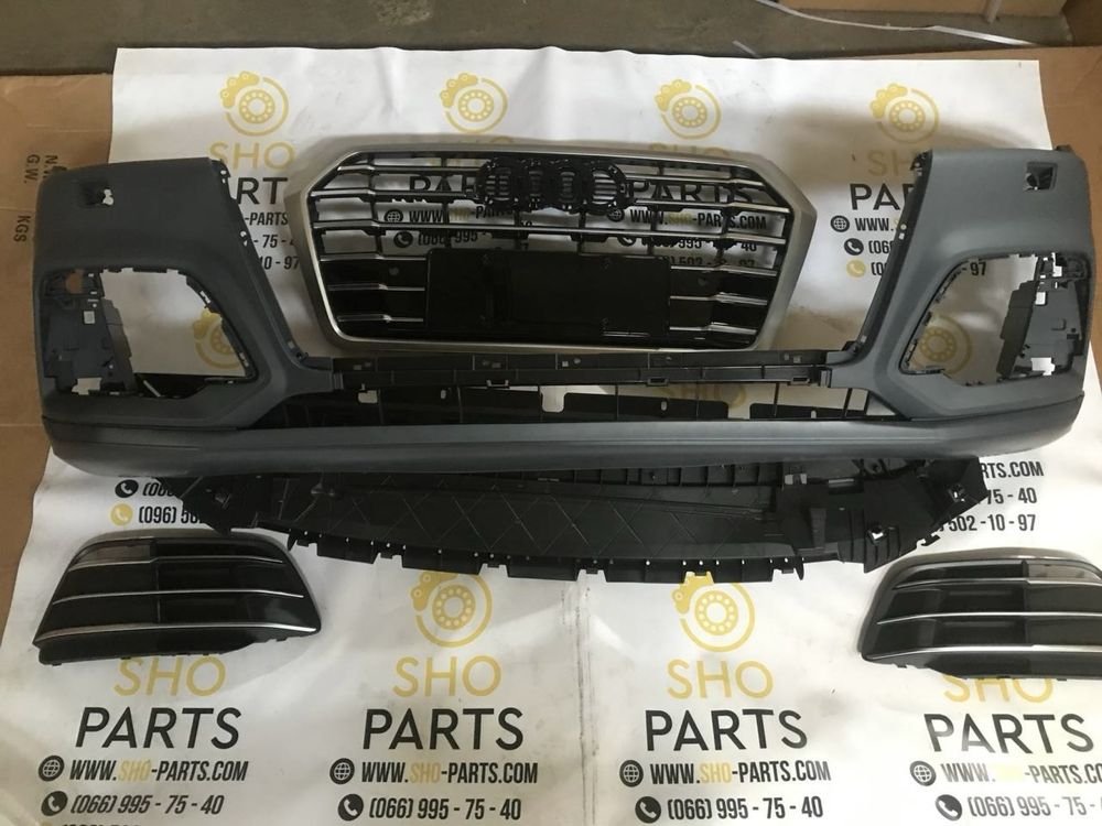 Бампер Audi Q5 80a s-line ку5 Ауди 2017 2018 2019 2020 2021