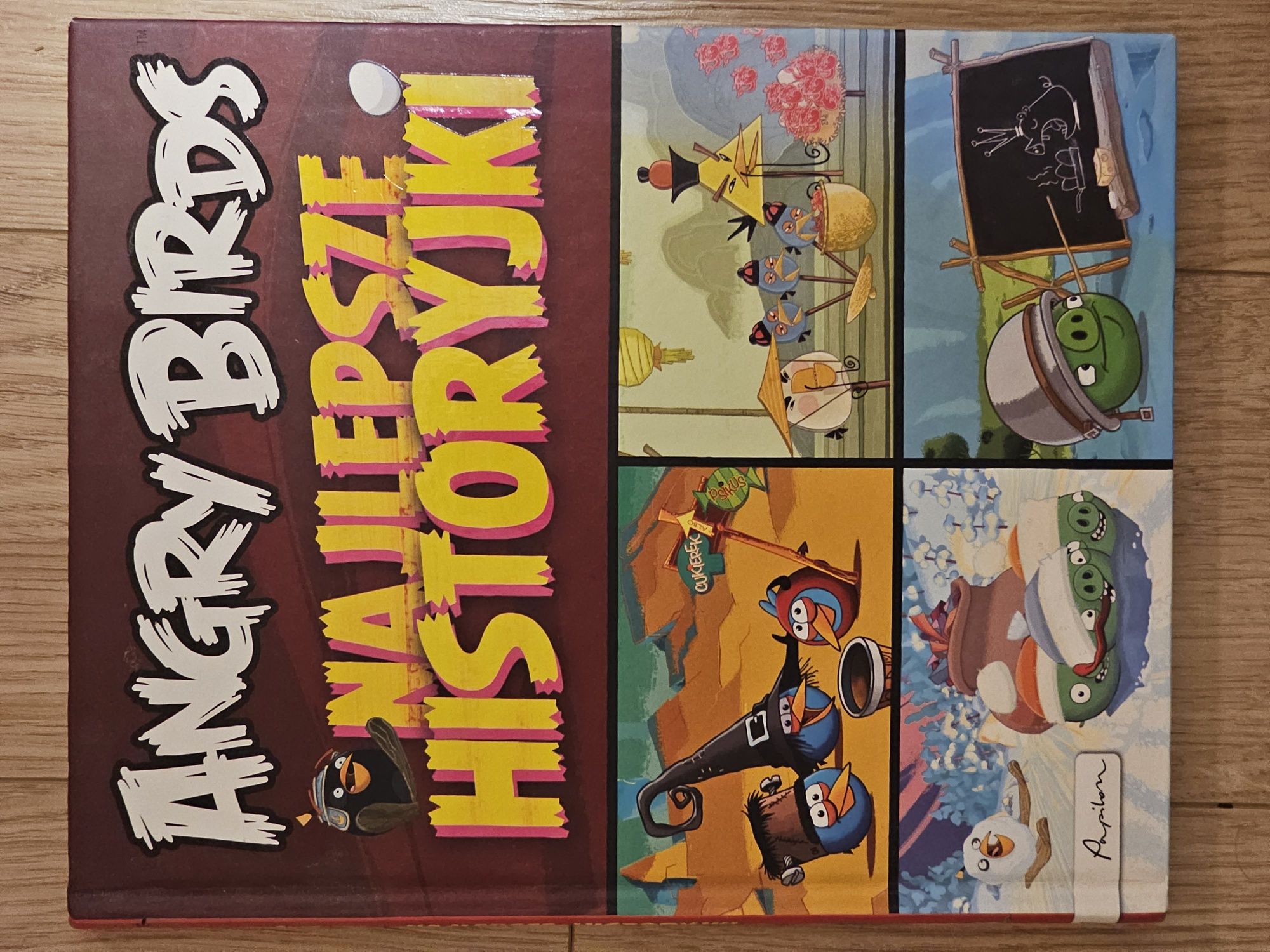 Książki i komiksy Angry Birds dla dzieci