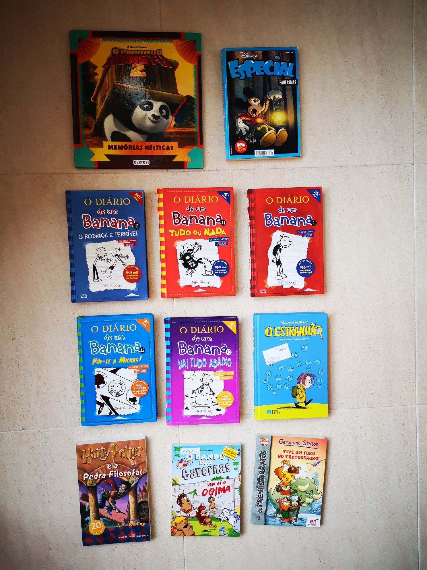 Livros diversos.