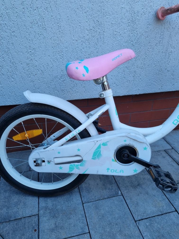 Rowerk dla dziewczynki rowerek 16cali