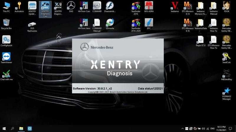 Програми Mercedes Xentry DAS WIS та ін. на диску SSD 480 Гб - Замов!