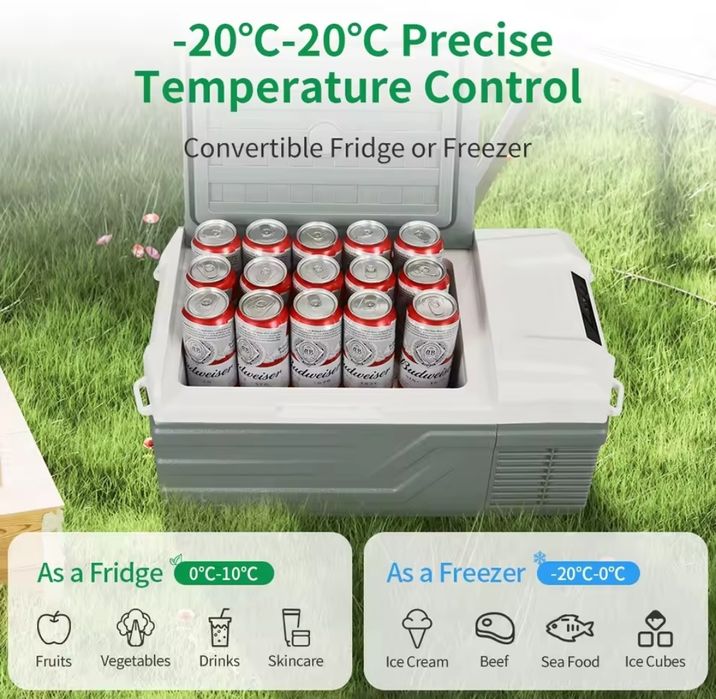 Nowa Lodówka Zamrażarka 2w1 samochodowa kompresorowa turystyczna 15l