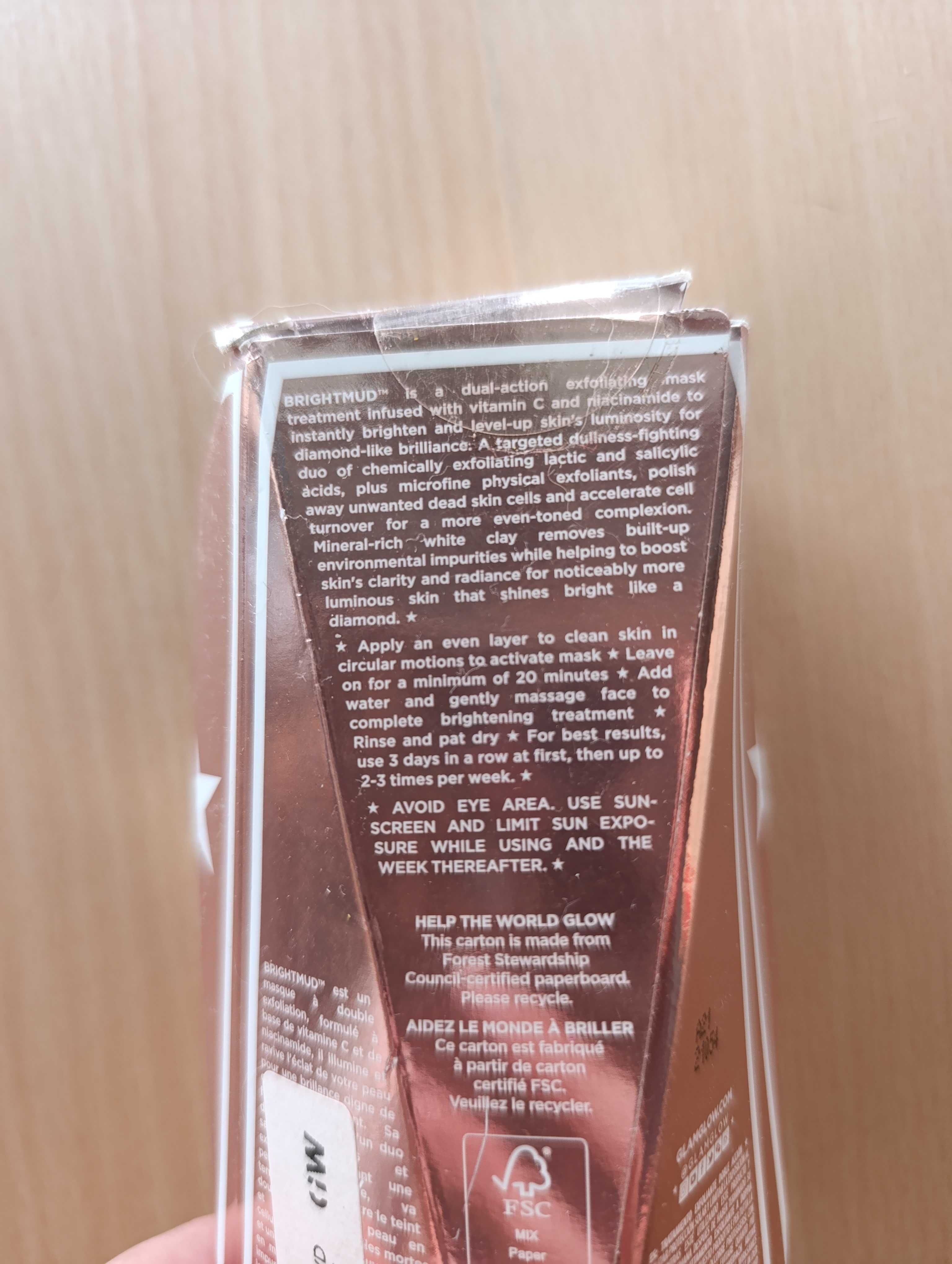 Vendo máscara esfoliante Glamglow