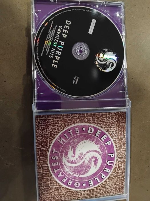 Deep Purple Greatest Hits caixa  3 cds