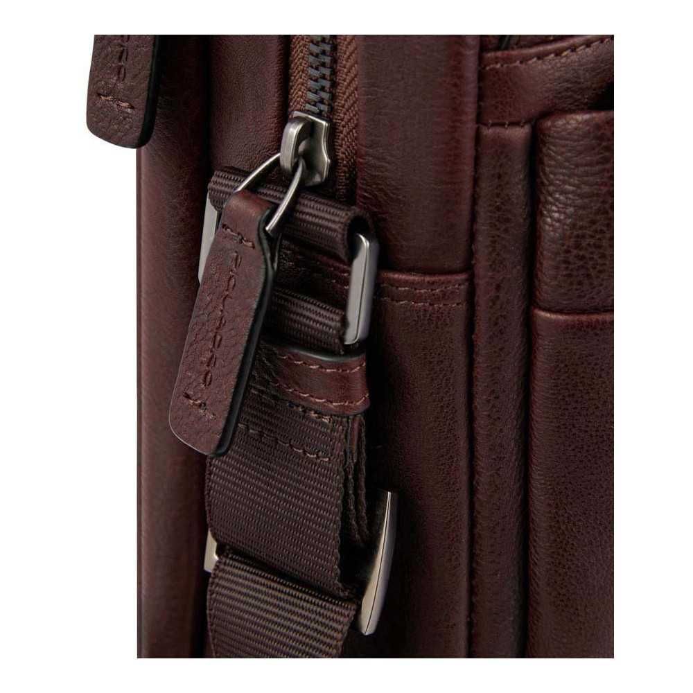 Чоловіча шкіряна сумка Piquadro Paavo Dark Brown CA5937S122TM коричнев