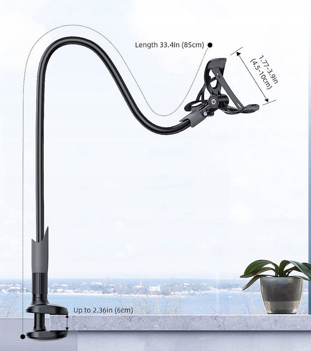 Lamicall LS05 Elastyczny uchwyt na telefon na gęsiej szyi