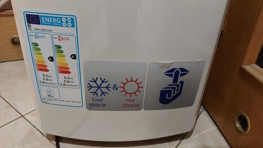 Klimatyzator przenośny Blyss WAP-06EC35H 3,5 kW