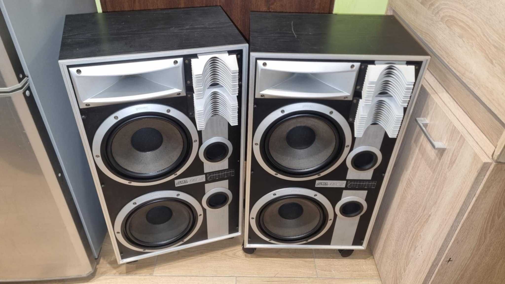 Kolumny JAMO POWER 330S 2x330Watt 4ohm 2x25cm bass podwójny Bassreflex