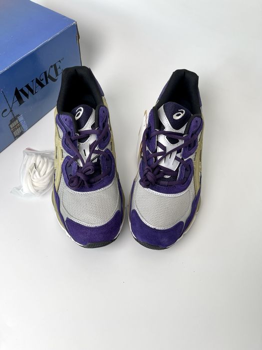 Оригинал Asics x Awake Gel-Nyc Violet Gray (1201A850-020) асикс